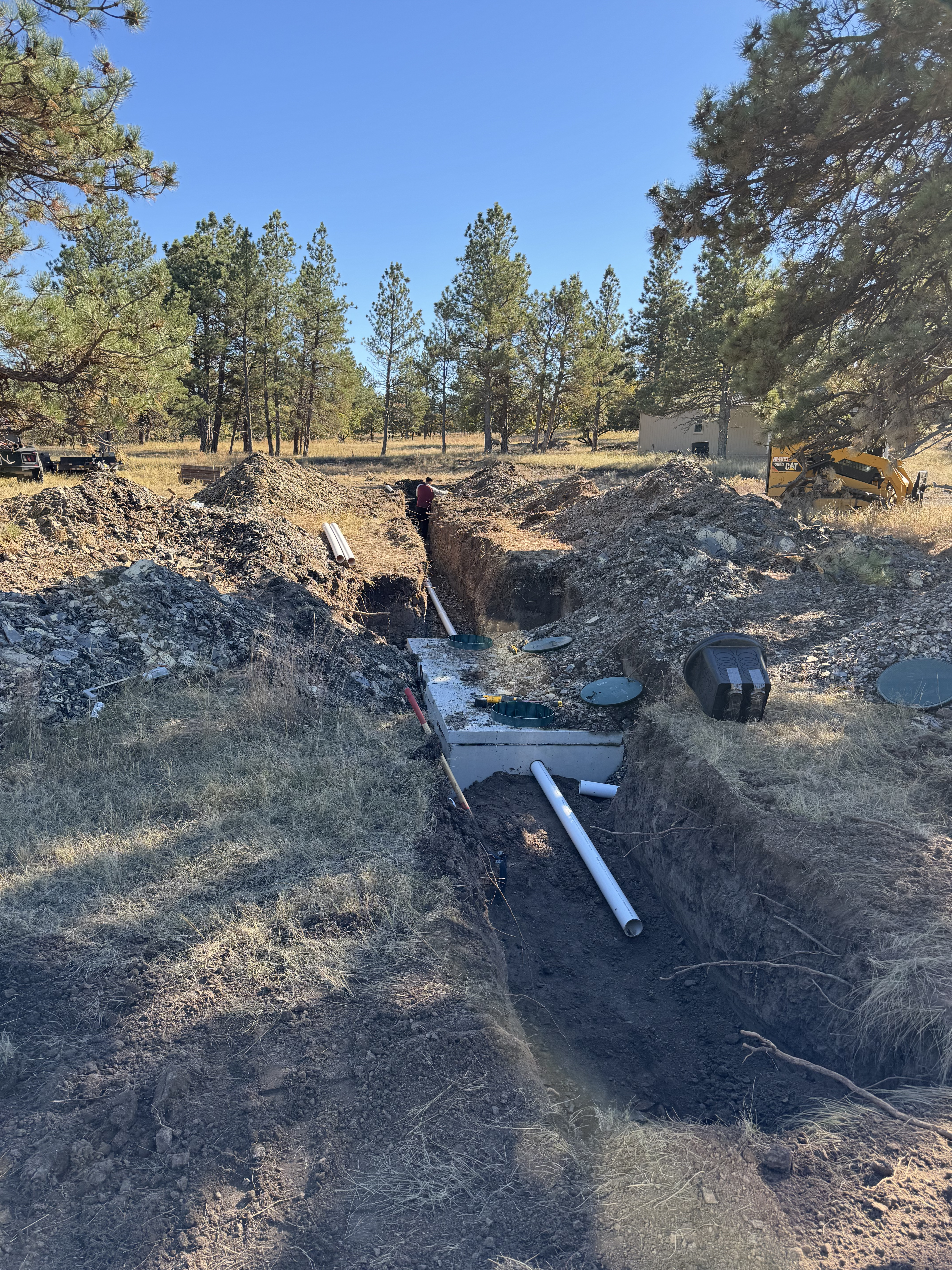 New Septic System - Wyoming